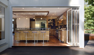 欧式风格家具富裕型140平米以上厨房餐厅一体设计图