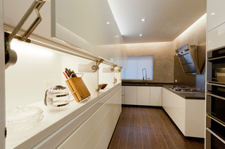 现代简约风格客厅富裕型6平方厨房设计