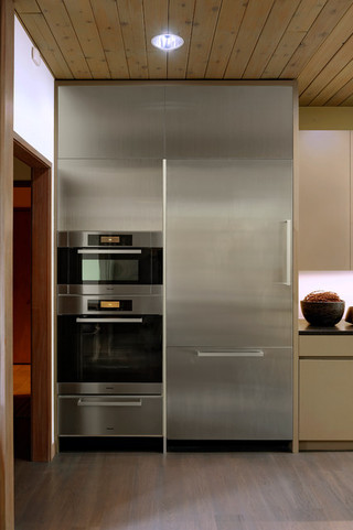 现代简约风格富裕型140平米以上不锈钢橱柜设计图
