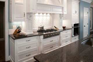 现代欧式风格富裕型140平米以上2013整体厨房装修