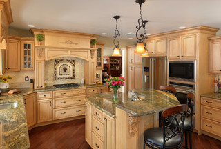 现代欧式风格富裕型140平米以上4平米小厨房设计图