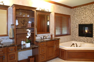 地中海风格家具古典欧式冷色调品牌浴室柜效果图
