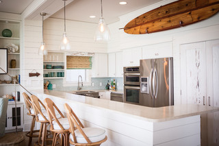 现代简约风格客厅小清新开放式厨房吧台90后设计图