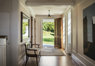 美式乡村风格卧室乡村别墅简单温馨富裕型装修走廊装修效果图