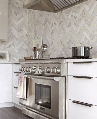 现代欧式风格2014小户型大气白色客厅6平方厨房设计