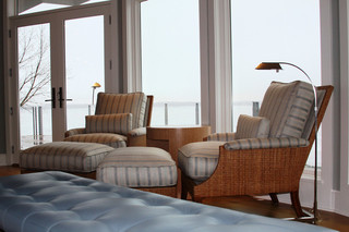 混搭风格客厅富裕型140平米以上单人沙发床图片
