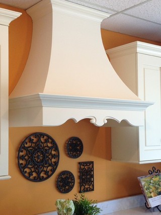 美式风格20平米白色家具餐厅背景墙设计