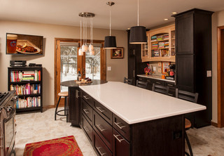 现代简约风格客厅原木色家居富裕型2014厨房装修图片