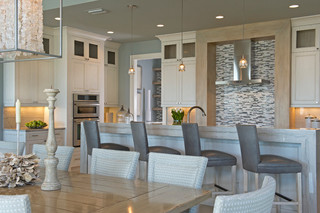 混搭风格客厅富裕型140平米以上大理石餐桌效果图