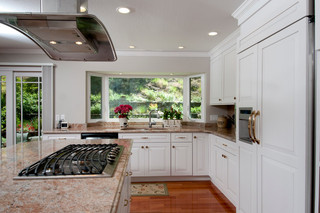 舒适白色地毯富裕型4平方厨房装修效果图