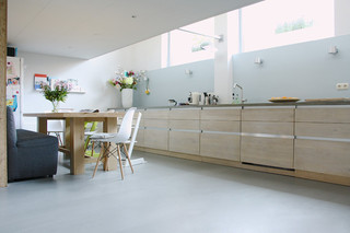现代简约风格卫生间经济型开放式厨房吧台改造