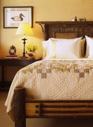 美式乡村风格客厅经济型140平米以上7平米卧室效果图