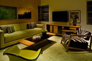 欧式简约风格经济型140平米以上12平米客厅装潢