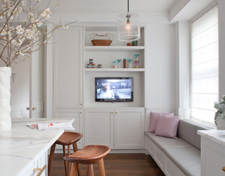 欧式简约风格经济型小客厅电视背景墙设计图