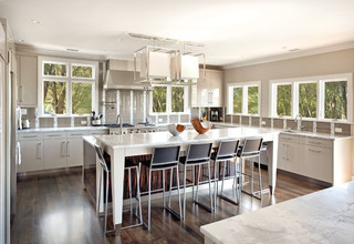 现代简约风格客厅富裕型140平米以上家庭餐桌效果图