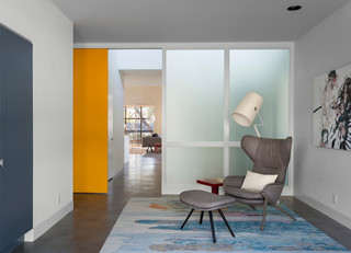 欧式简约风格经济型130平米小客厅装设计图纸