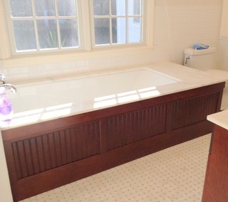 现代欧式风格富裕型140平米以上嵌入式浴缸图片