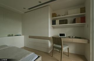 北欧风格公寓简洁书房设计图纸