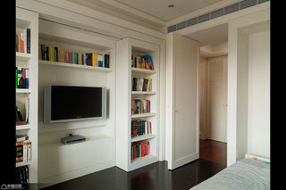 美式风格公寓舒适书房改造