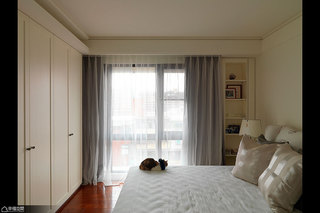 美式风格公寓舒适卧室装修
