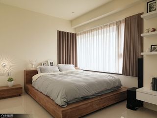 北欧风格公寓简洁卧室设计图