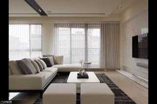 新古典风格公寓浪漫客厅设计图