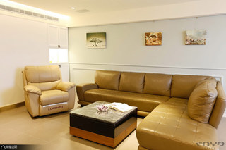 简约风格别墅温馨沙发背景墙装修效果图