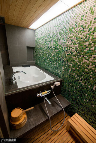 日式风格别墅简洁卫生间设计