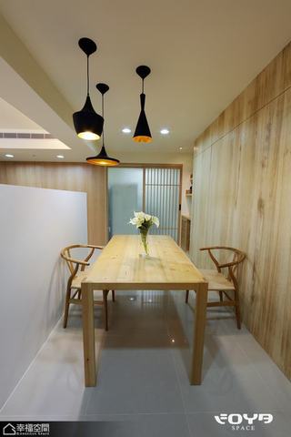 日式风格公寓小清新餐厅效果图