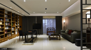 中式风格公寓稳重设计图