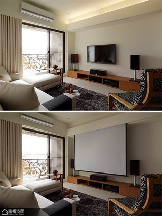北欧风格公寓舒适客厅装修效果图