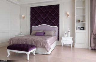 新古典风格浪漫90平米卧室设计图纸