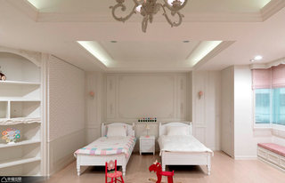 新古典风格浪漫90平米儿童房装潢