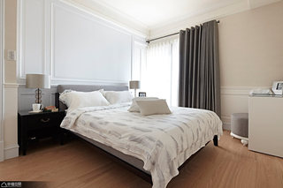 美式风格公寓古典卧室装修效果图