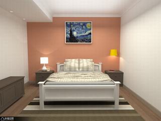 美式风格公寓小清新卧室改造