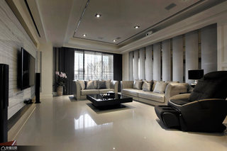 新古典风格公寓时尚客厅设计
