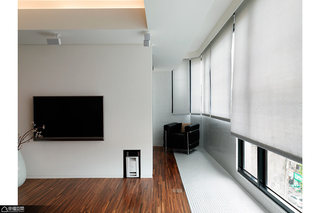 简约风格简洁电视背景墙旧房改造家装图