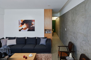 混搭风格舒适沙发背景墙旧房改造平面图