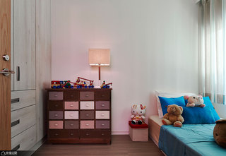 混搭风格舒适儿童房旧房改造设计图