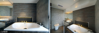 简约风格公寓小清新整体卫浴设计图