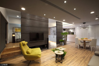 简约风格公寓舒适客厅效果图