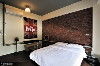 英伦风格公寓浪漫卧室装修图片
