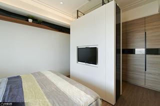 简约风格公寓舒适卧室设计图
