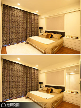 简约风格公寓简洁卧室效果图