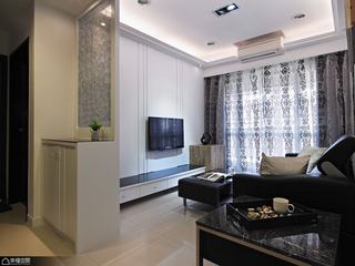 新古典风格超小户型舒适客厅装修效果图