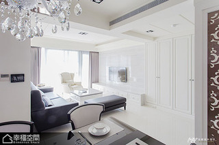 新古典风格公寓时尚白色设计图