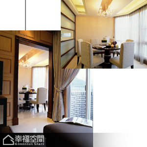 新古典风格,别墅装修,舒适,餐厅