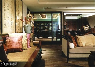 中式风格公寓古典装修效果图