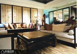 中式风格公寓古典客厅改造