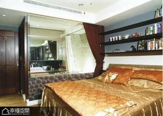 中式风格公寓古典卧室效果图